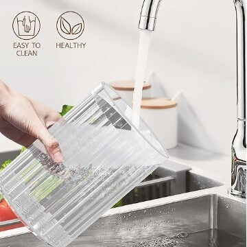 Cookie Jar, Apothecary Jars, Clear Cookie Jars for Christmas, Halloween, Candy Buffet, Office Desk, Party Table, Nuts, Cookies, Chocolate, Coffee Pod, Tea