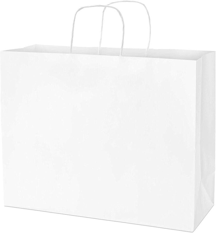 Any Size Kraft Paper Bags Party Shopping Gift Bags with Handles