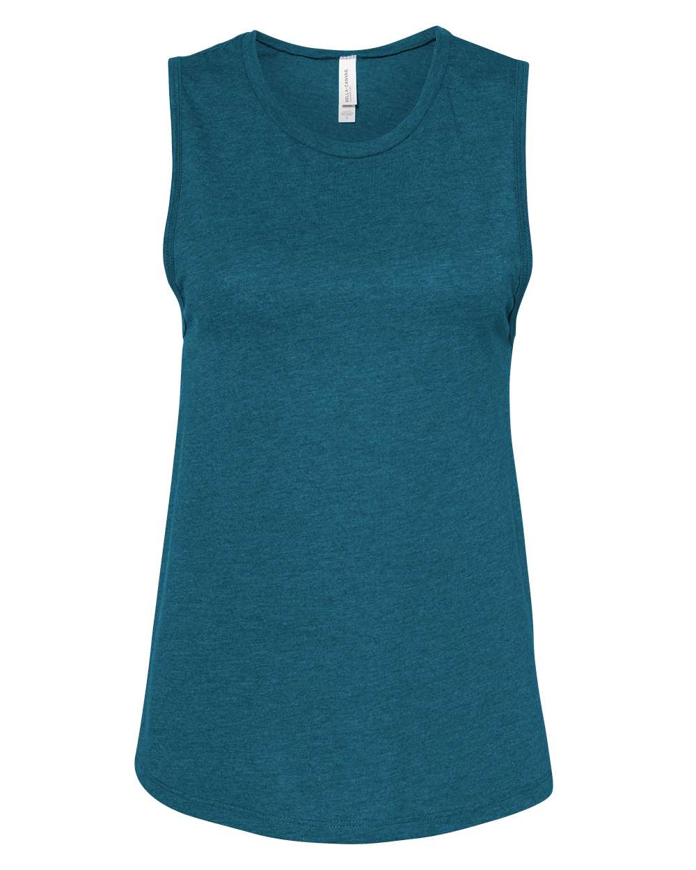 BELLA + CANVAS Women Muscle Tank Lightweight Airlume Cotton Casual Sleeveless Top