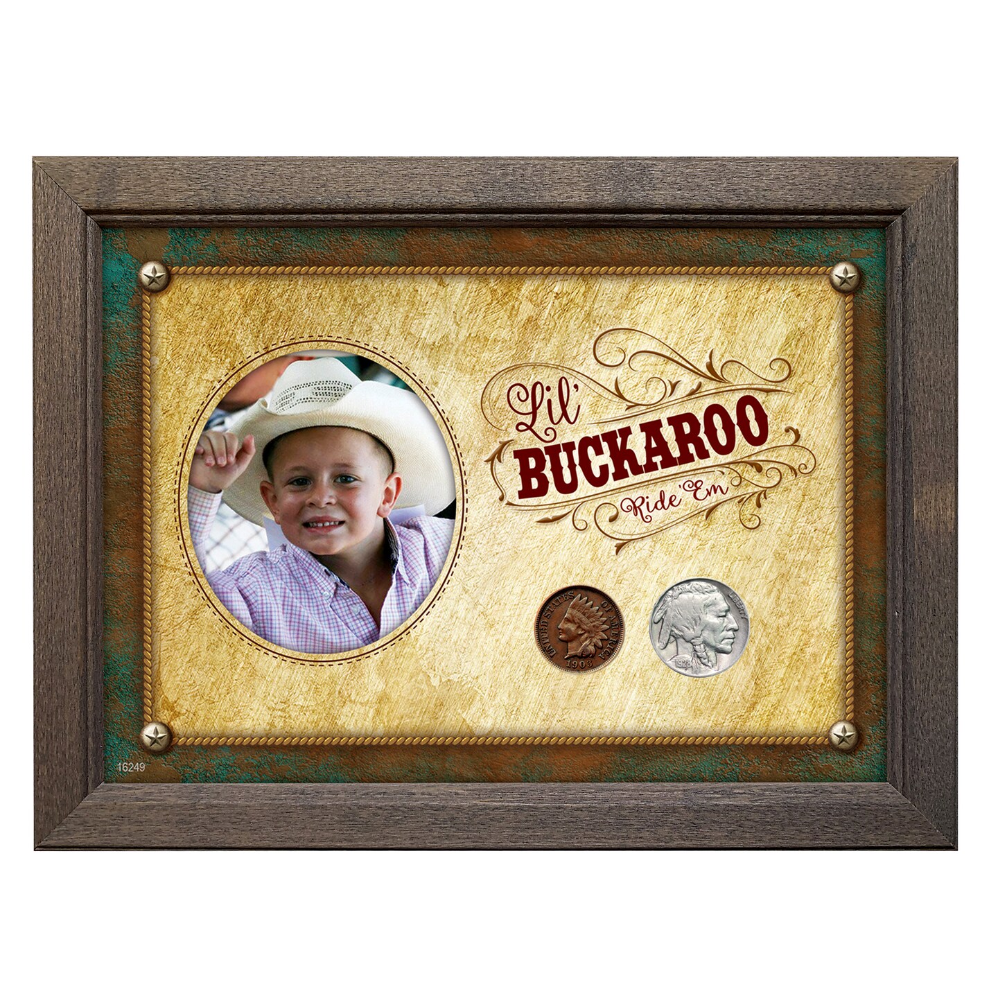 Lil&#x27; Buckaroo Coin Set 5x7 Frame