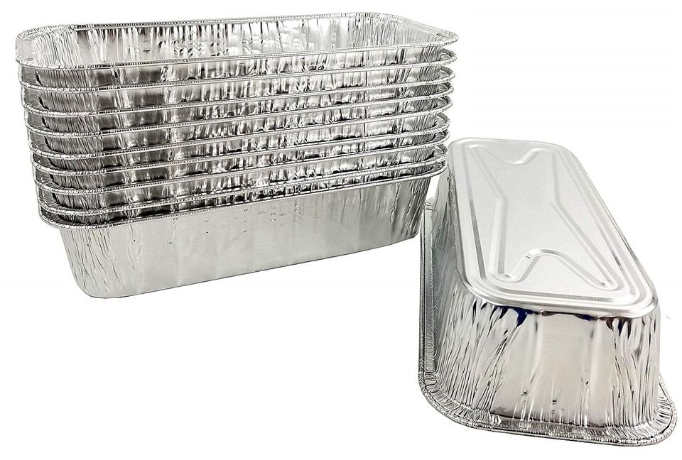 Disposable Aluminum Foil Loaf Bread Baking Pans Heavy Duty