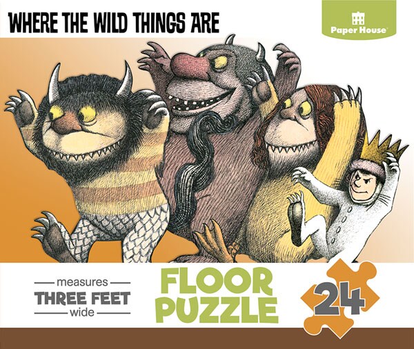 Where the Wild Things Are Floor Puzzle