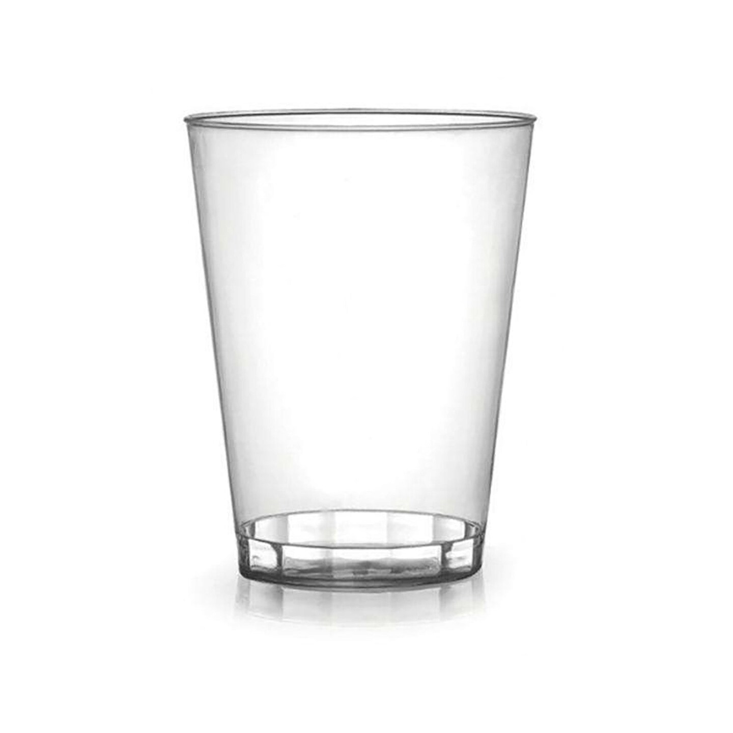 Crystal Clear Plastic Disposable Party Cups - 14 Ounce (500 Tumblers)