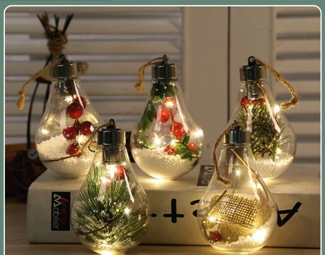 New Simulation Bulbs LED Christmas Tree Decorations