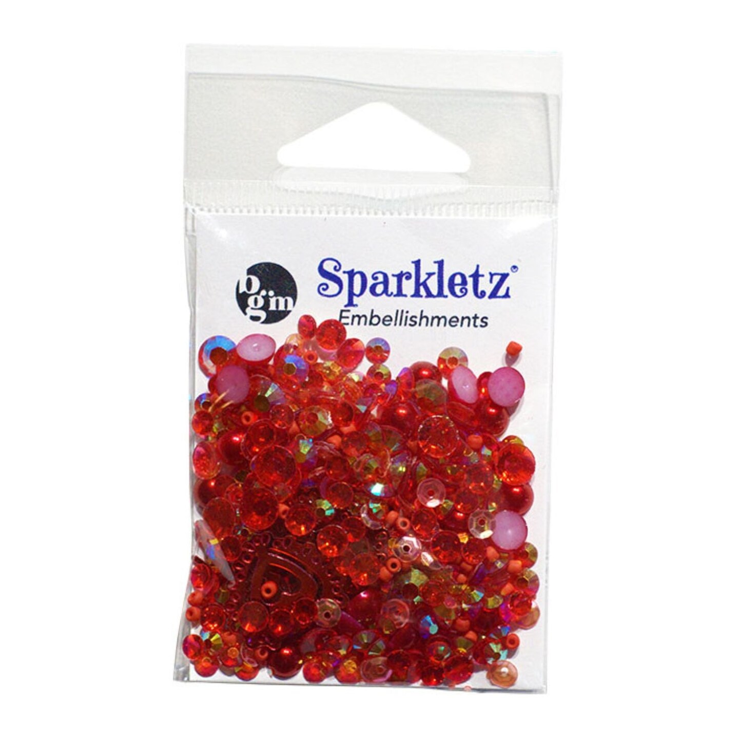 Buttons Galore Sparkletz DIY Craft Embellishments 30 Grams - 3 Packs - Love Song