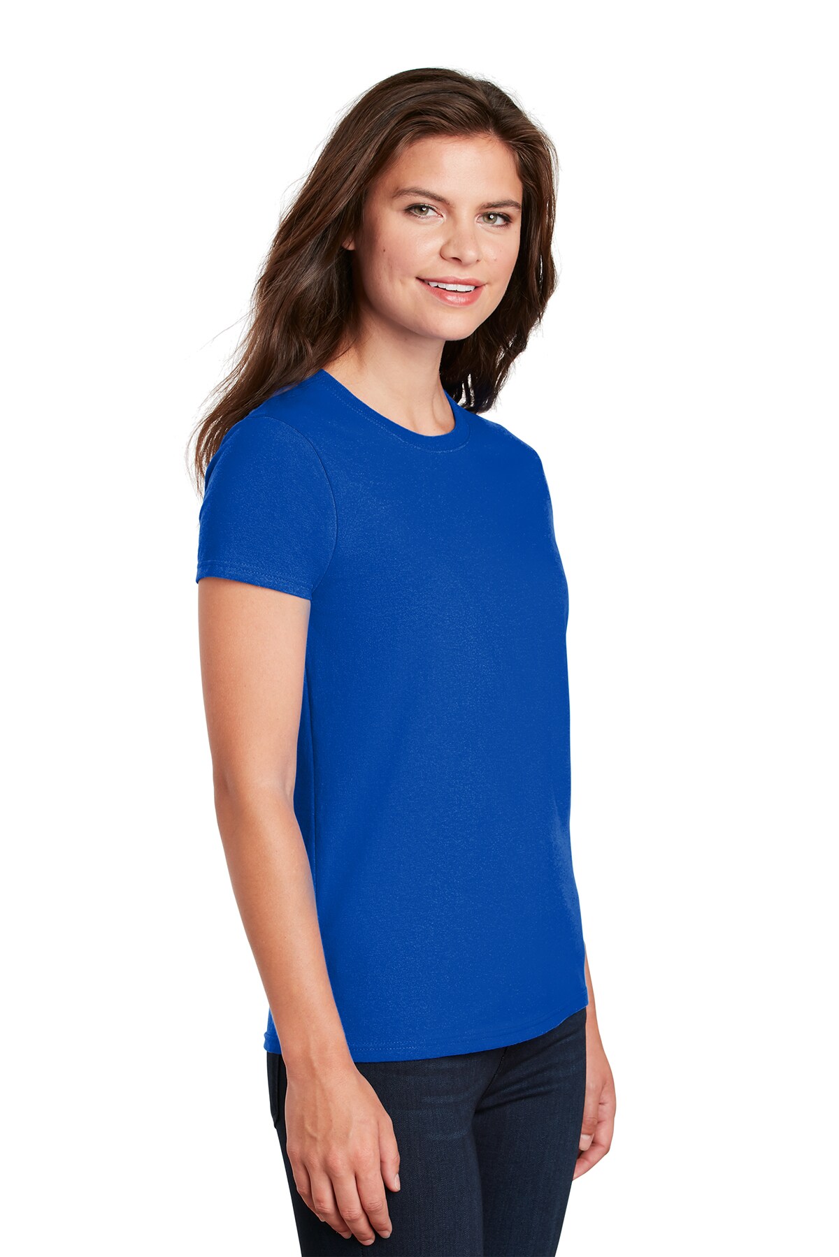 V-Neck Short Sleeve Tee For Women