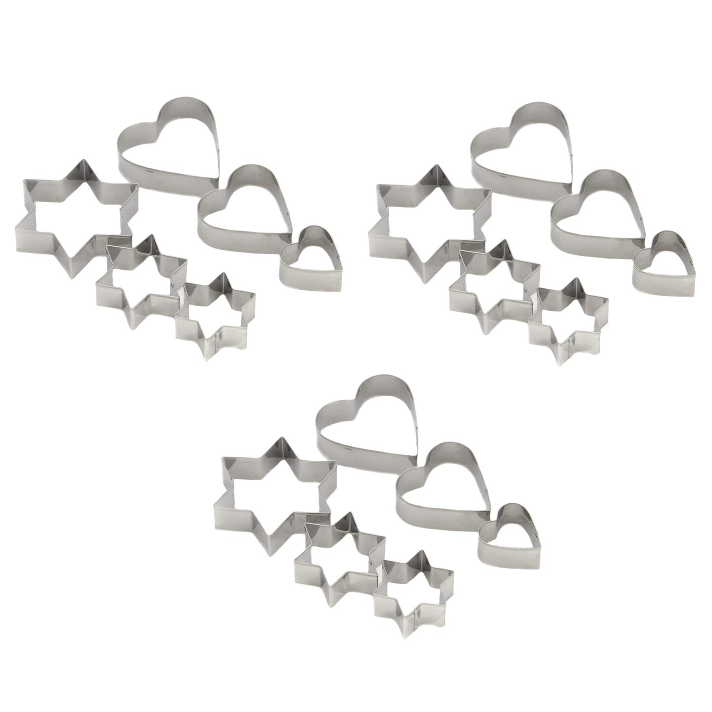 Star and Heart Shape Cookie Cutter