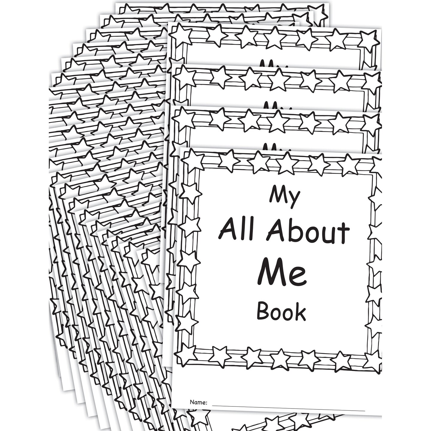 My Own Books&#x2122;: My All About Me Book, 25-Pack