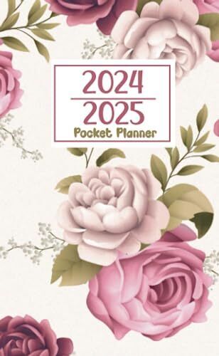 Kitcheniva 2 Year Pocket Calendar 2024 - 2025