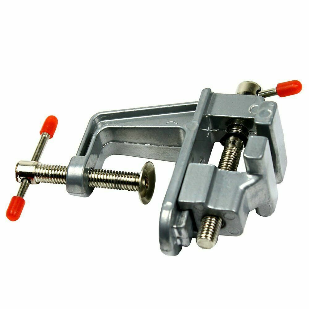 Kitcheniva 3.5&#x22; Miniature Vise Small Jewelers Clamp On Table Bench Tool