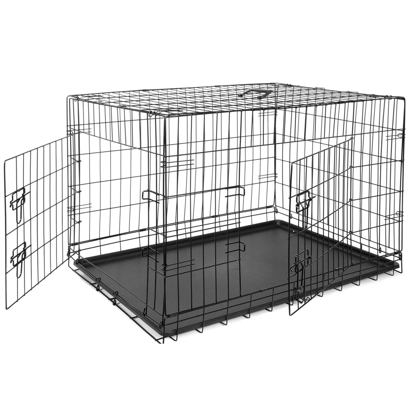 36 Inches Versatile Pet Cage with Tray Pan