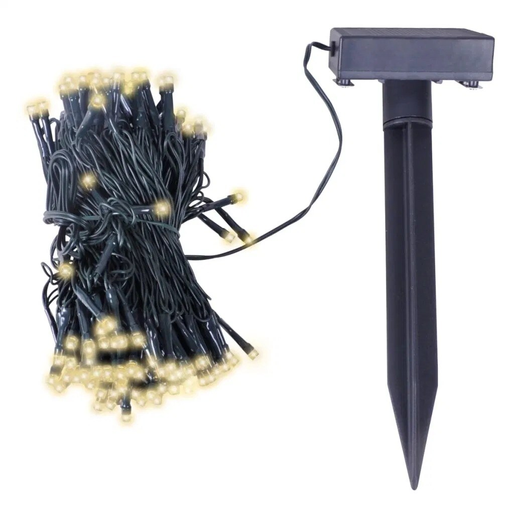 Warm White LED Solar String Lights for Christmas Decoration