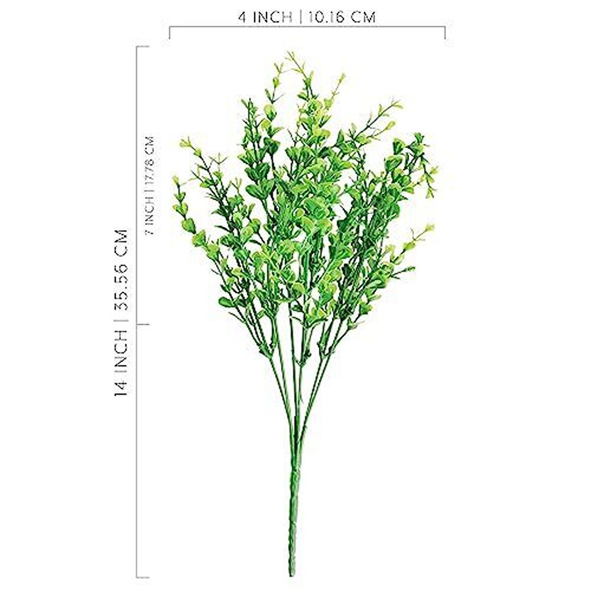 UV Resistant Artificial Greenery Plant 8 pcs