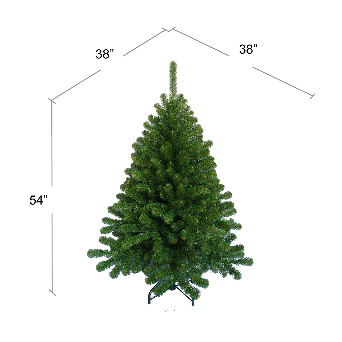 2-Pack: 4ft Northern Spruce Tree with Metal Stand &#x26; Tips by Floral Home&#xAE;