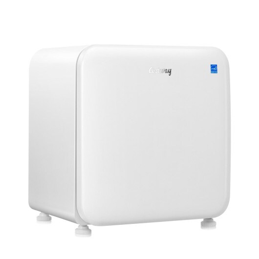 Compact Refrigerator with Reversible Door-White