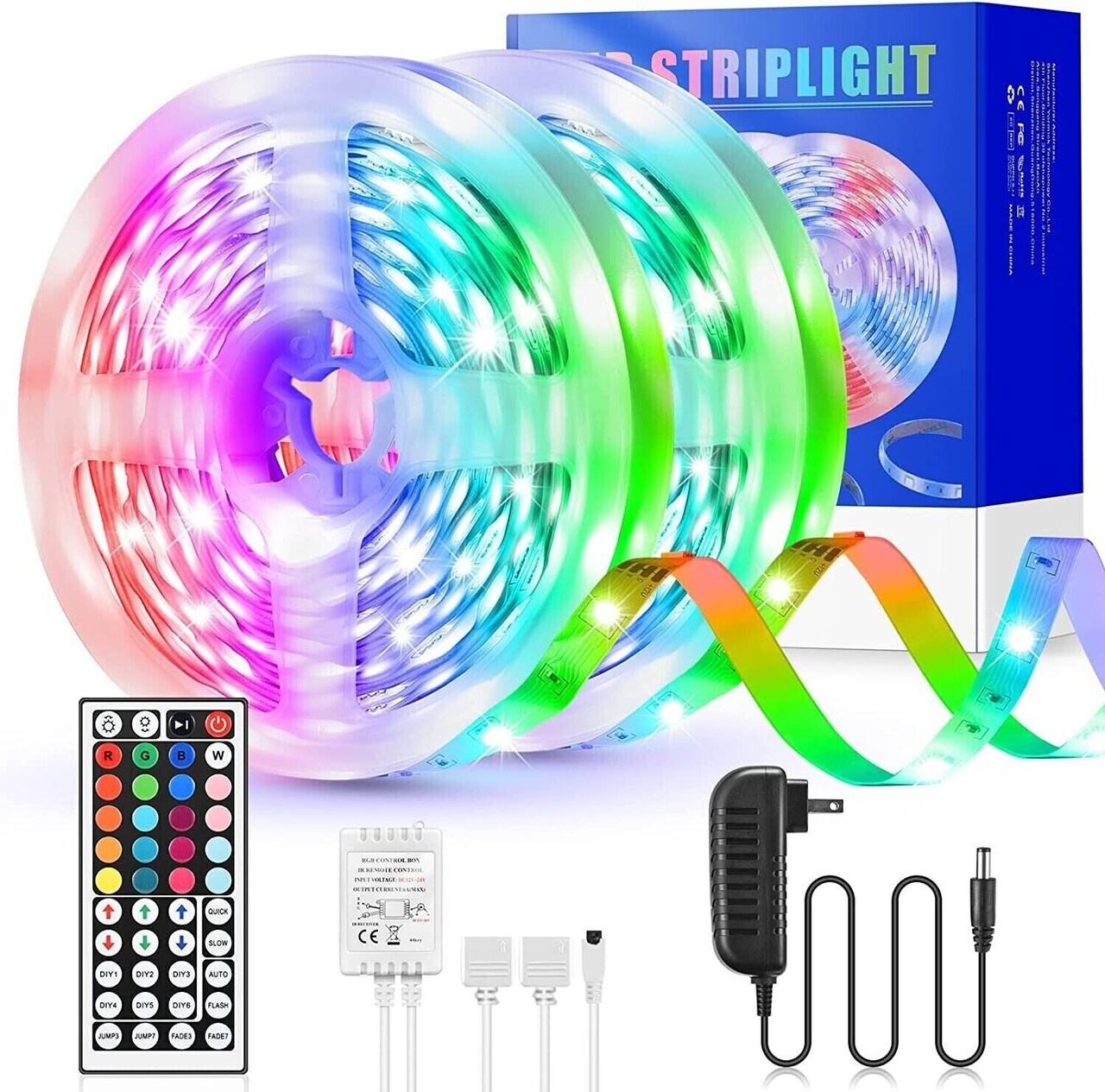 Remote Controlled Led 32ft Remote Controlled LED Strip Lights | Michaels