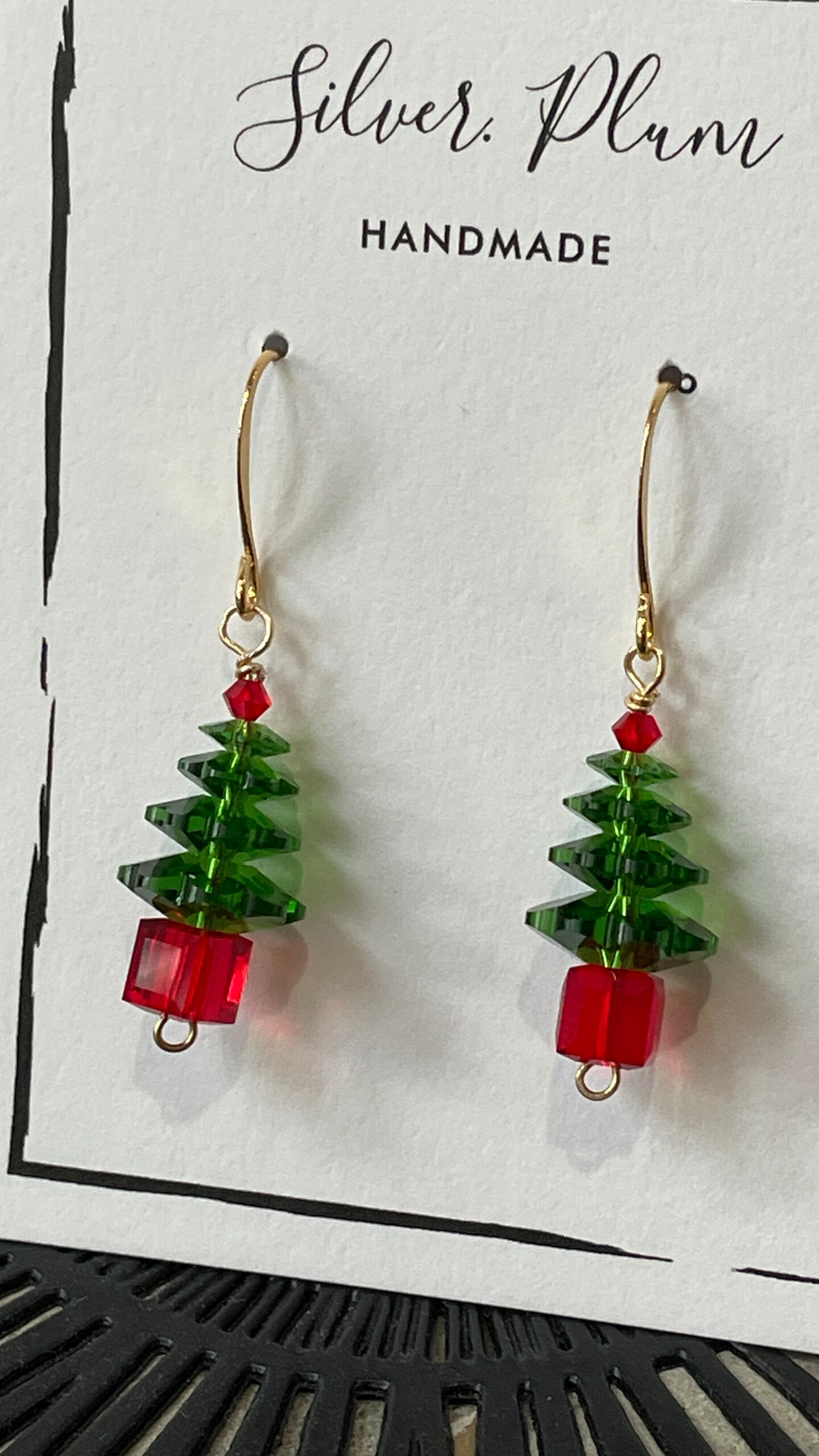  Christmas Beaded Earrings Hypoallergenic Christmas