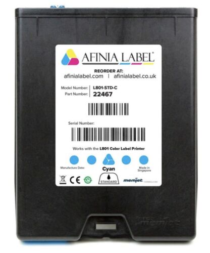 Afinia L801 Memjet Cyan Ink Cartridge 250 ml 22467