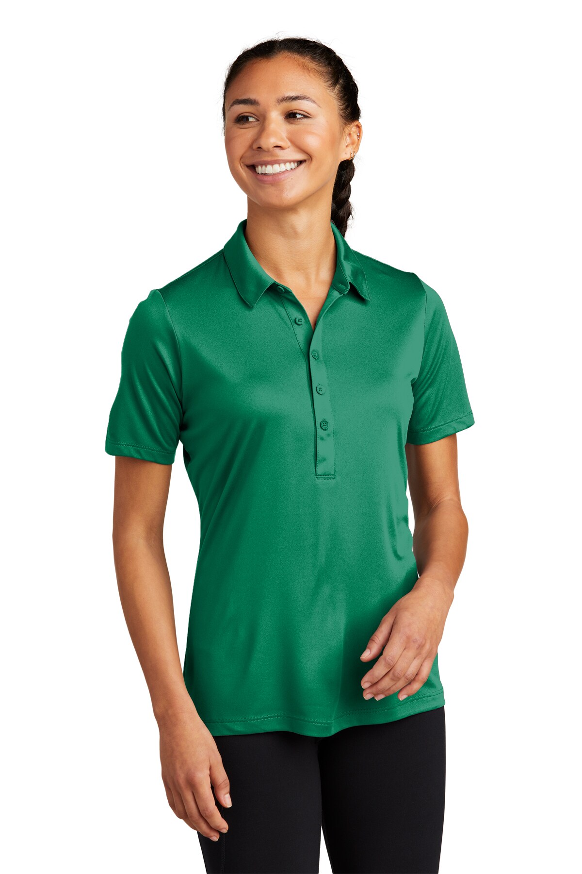 Grid Polo Short Sleeve T-shirt