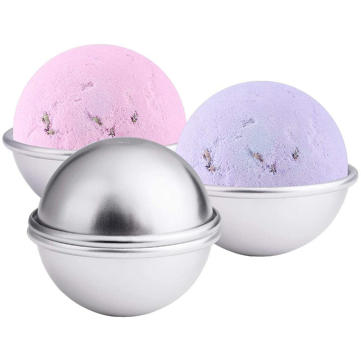 Aluminum Bath Bomb Mold Kit 30 pcs
