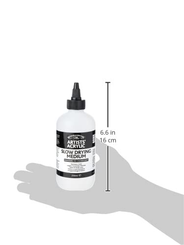 Professional Acrylic Medium, Slow Drying, 250ml (8.5-oz)