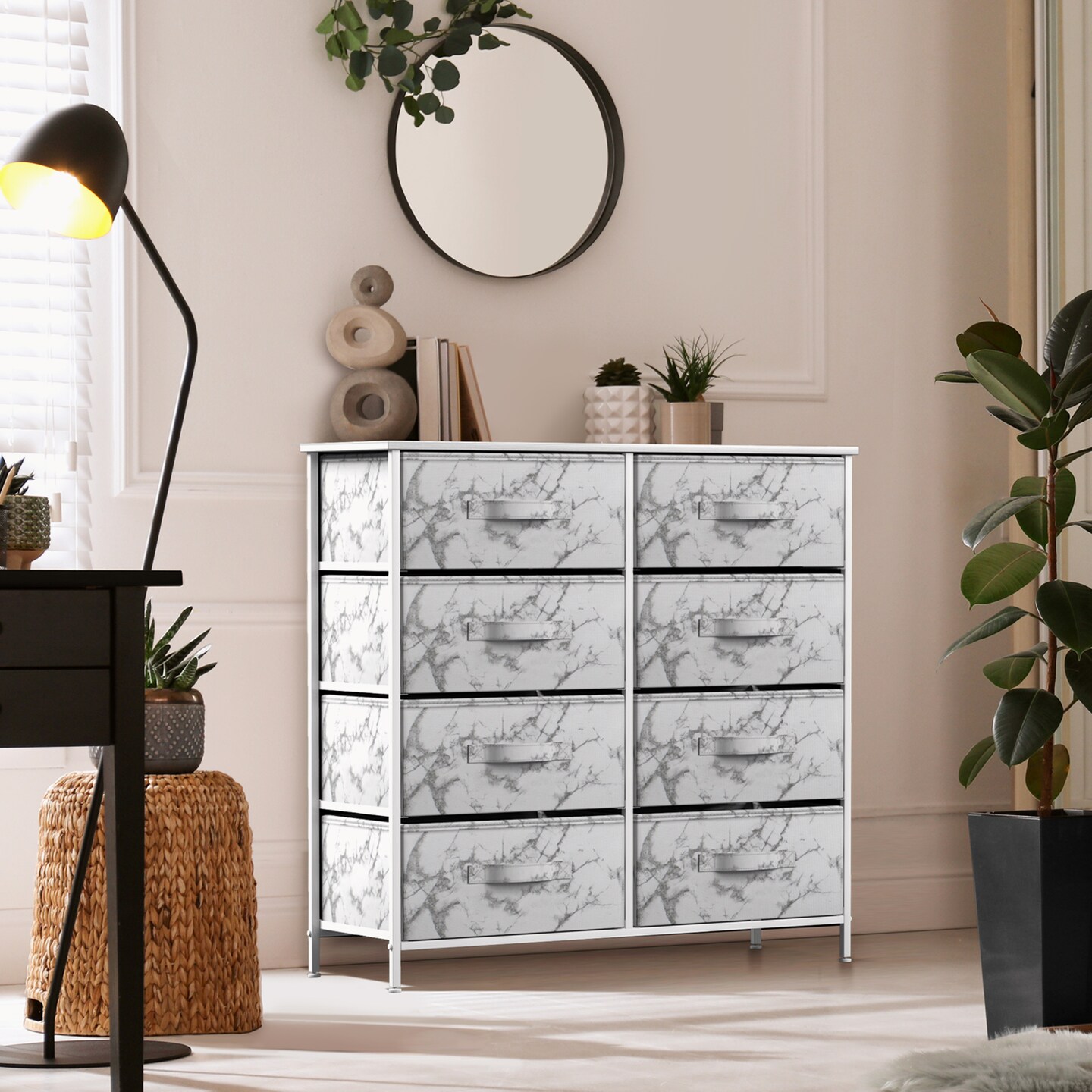 Sorbus dresser with 8 drawers discount