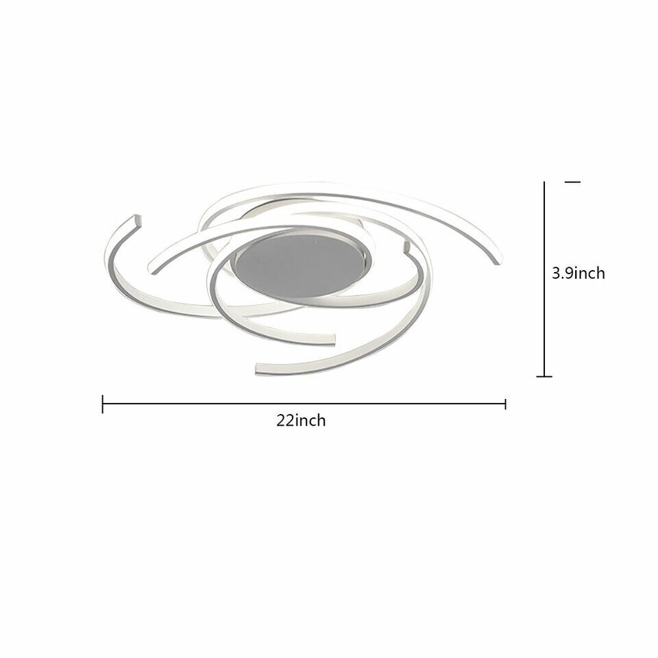 Kitcheniva Ceiling Light Modern LED Dimmable Lamp Fixture
