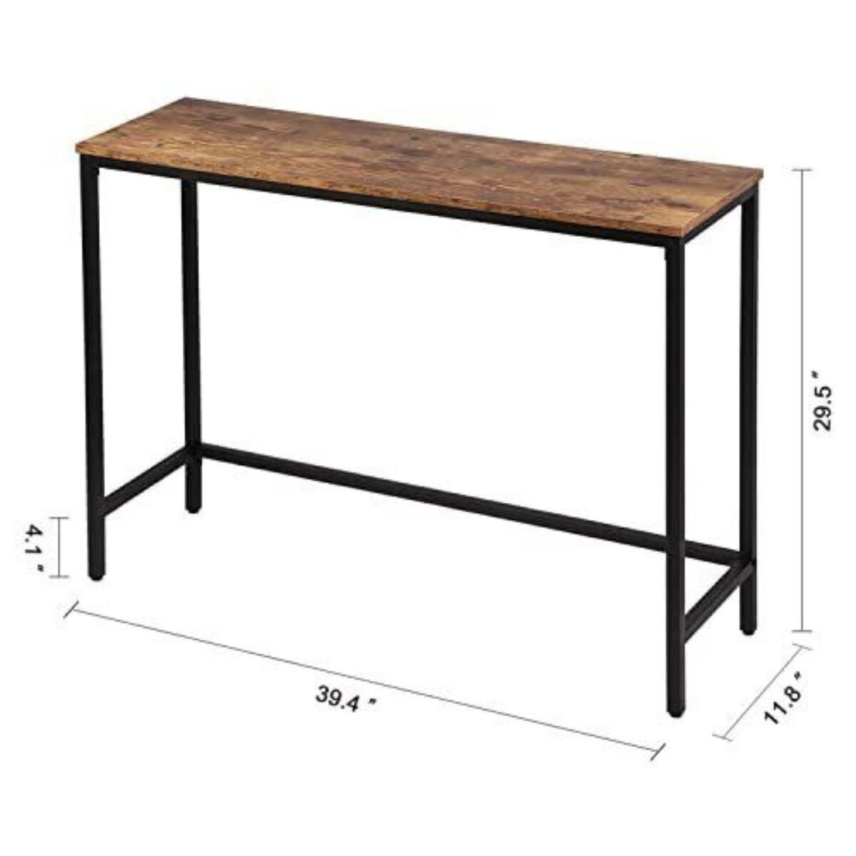 39.4 Inches Hallway Entrance Table Sofa