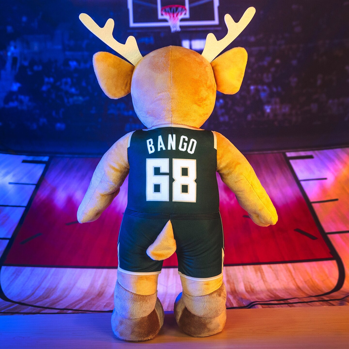 Bleacher Creatures Milwaukee Bucks Bango 20" Jumbo Mascot Plush Figure (Icon Uniform)
