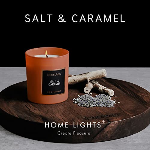 Jar Candle with Favorite Natural Fragrances - Quality Soy Wax, Smokeless Cotton Wick, Long Lasting 35 Hour Burn. Includes Luxury Lid in Gift Pack