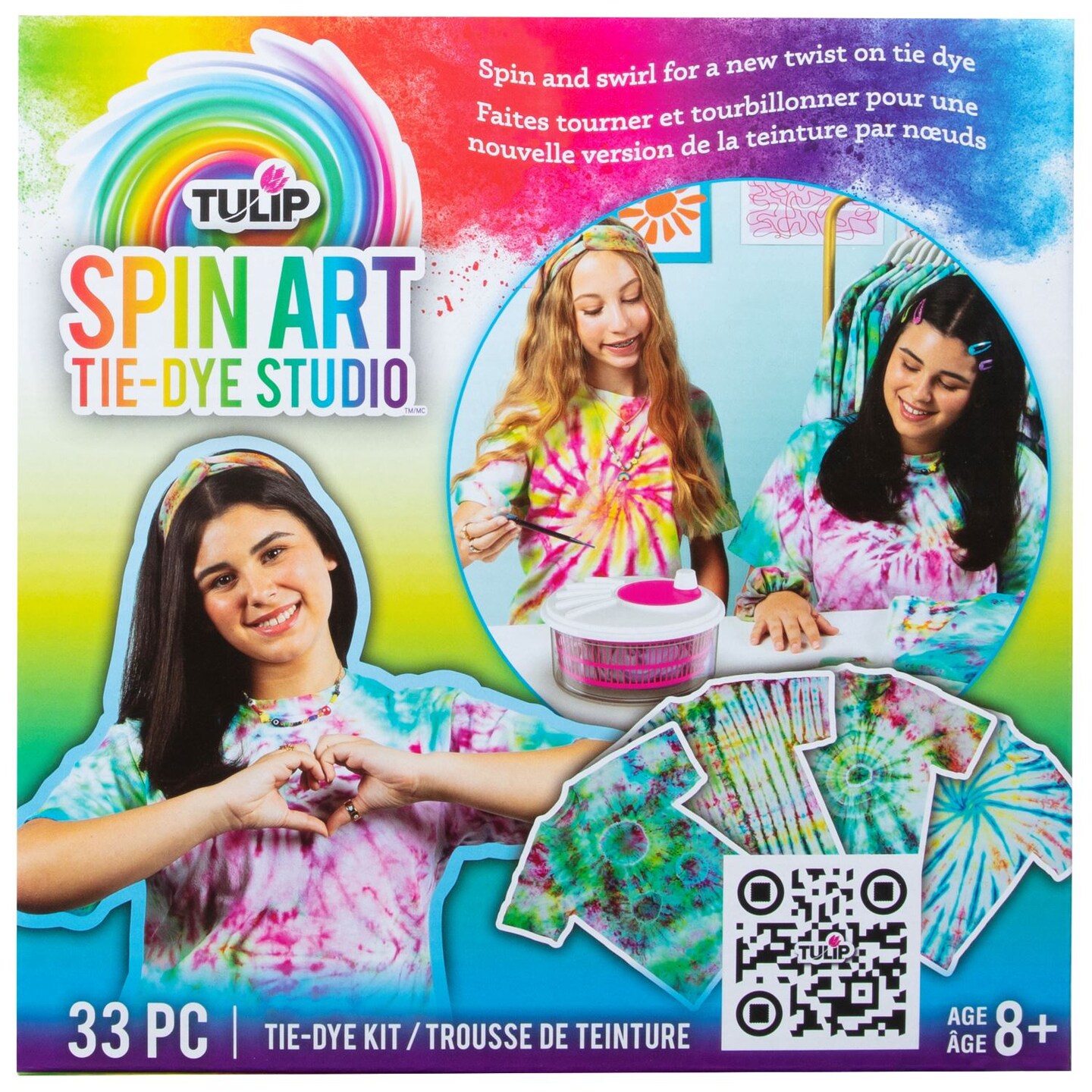 Tulip Spin Art Tie-Dye Studio