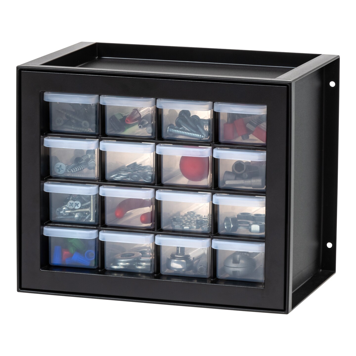 IRIS USA Stackable Storage Cabinet for Hardware Crafts, Small Parts Organizer Drawer, Compartment
