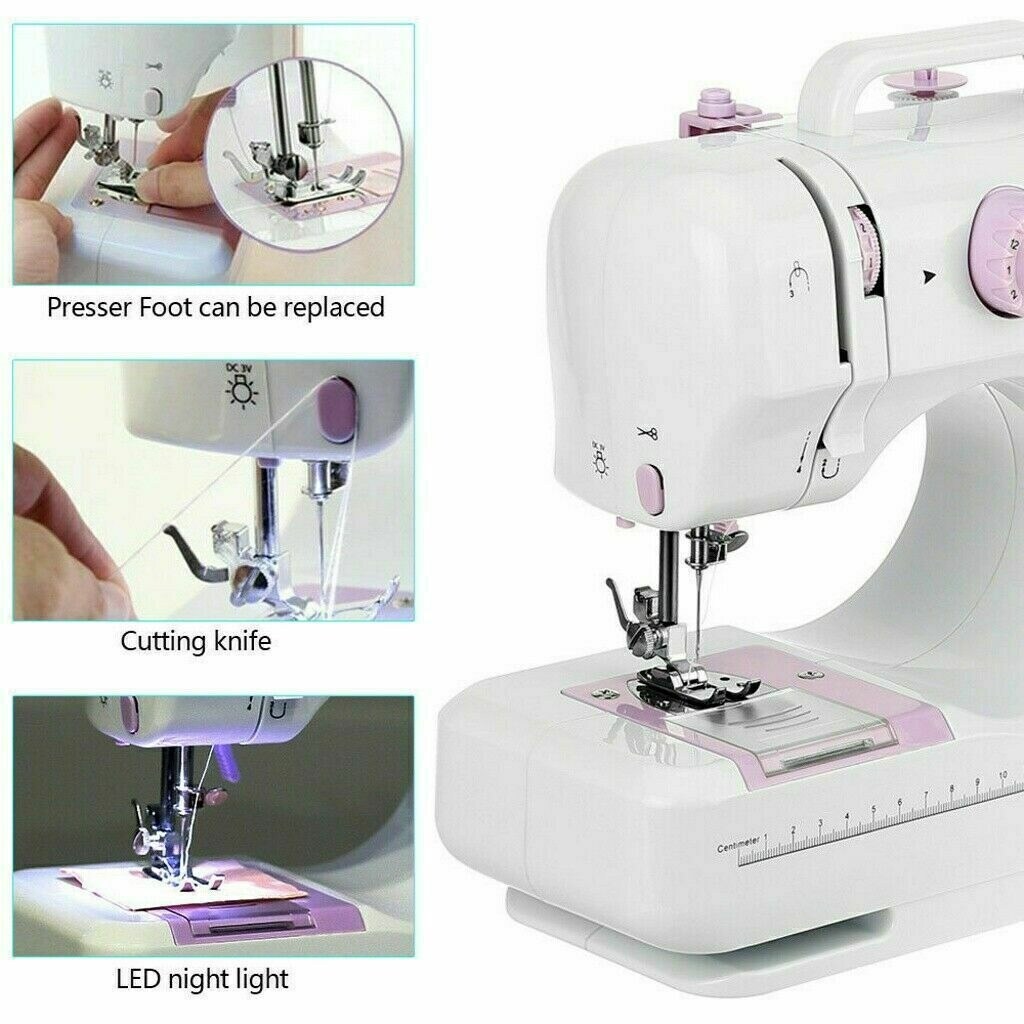 Portable Electric Sewing Machine for Crafting and Mending