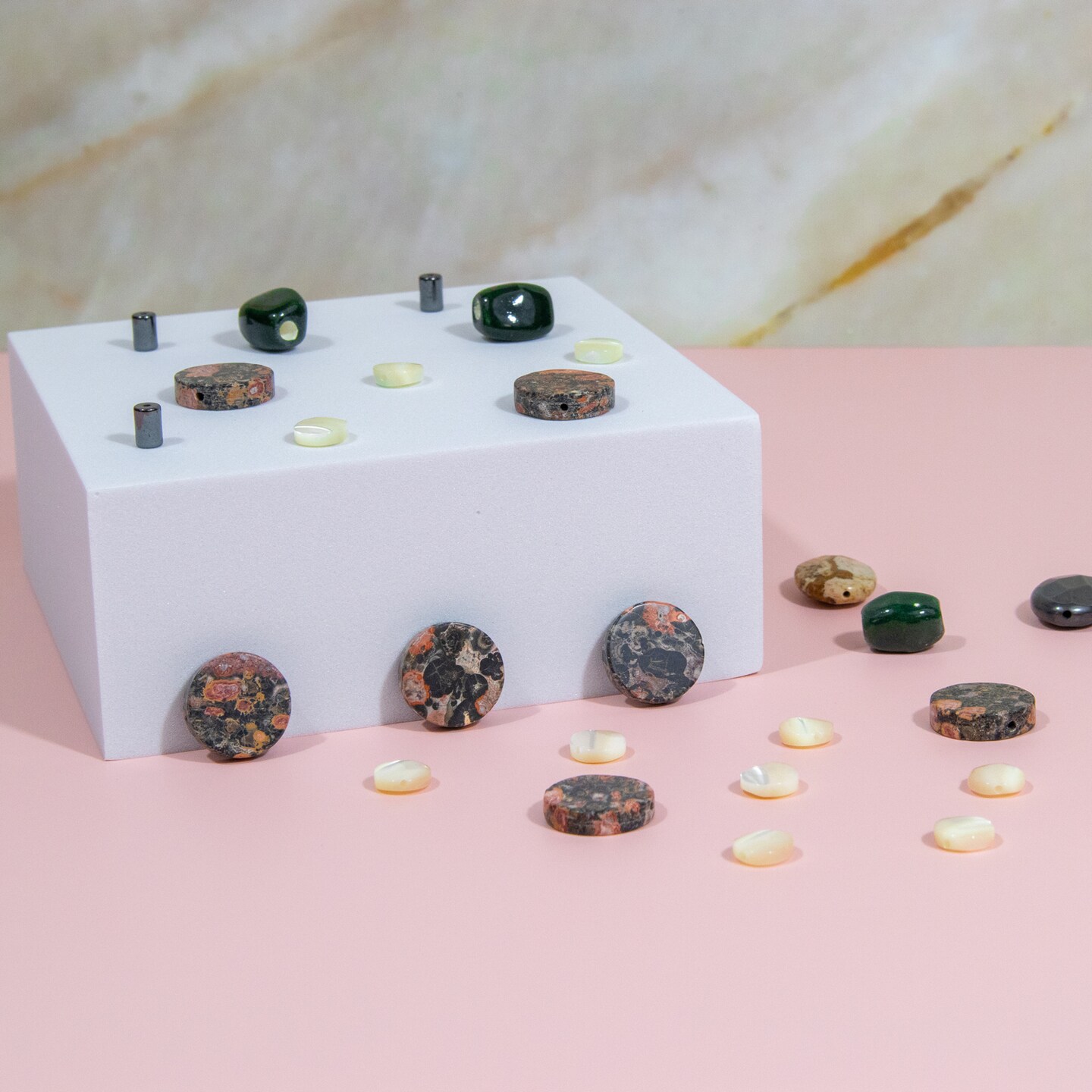 6 Packs of Clay Beads Pack of 24