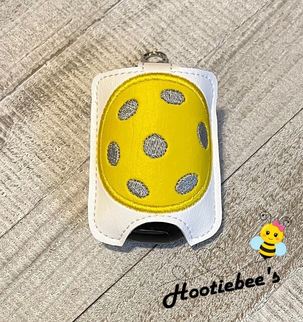 Pickleball Hand Sanitizer Holder and or Lip Balm Holder