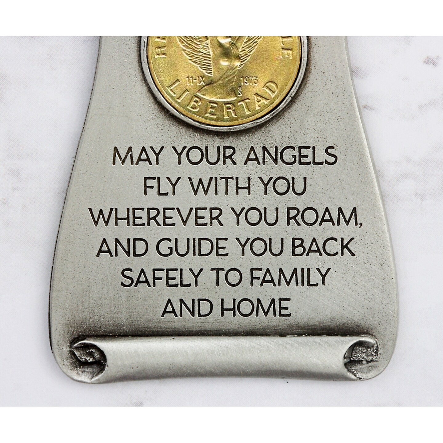 Angel Coin Angel Pewter Door Blessing