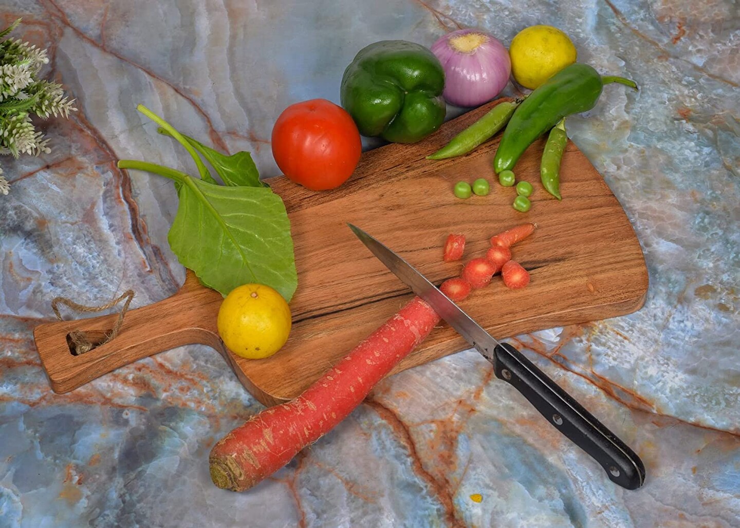 Natural Wood Cutting Board For Kitchen