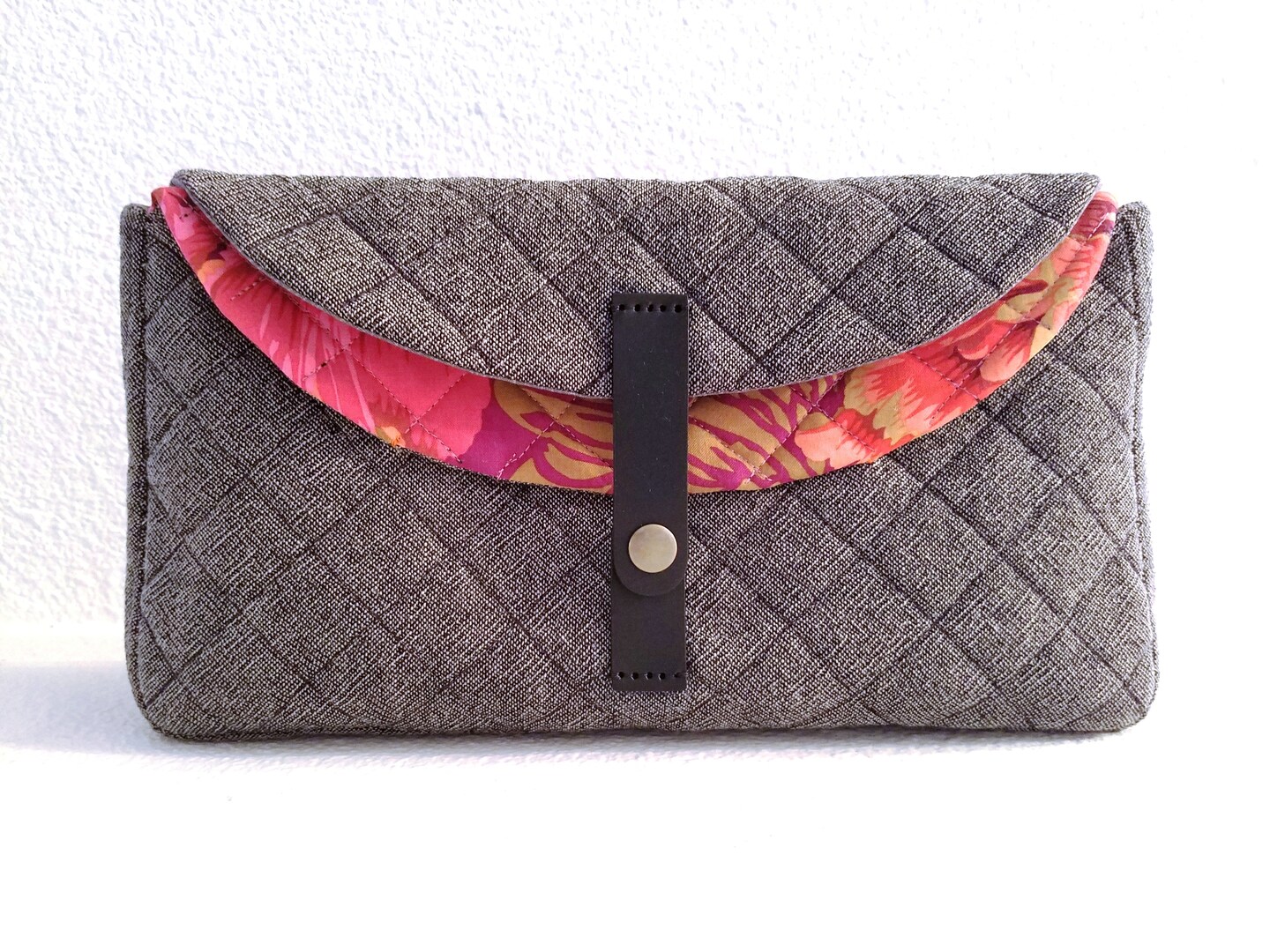 [DIY Bag Pattern] New Moon Clutch