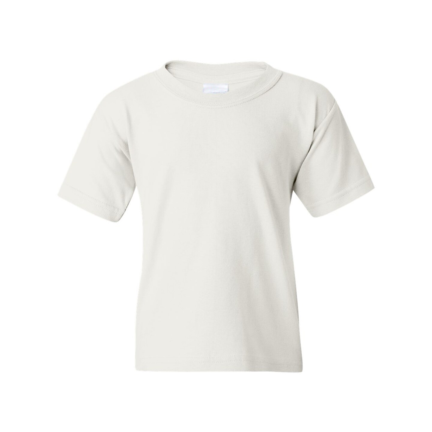 Jerzees Men's Heavyweight Short Sleeve T-Shirt - 5.6 Oz 50/50 Cotton Polyester Crewneck - View #8