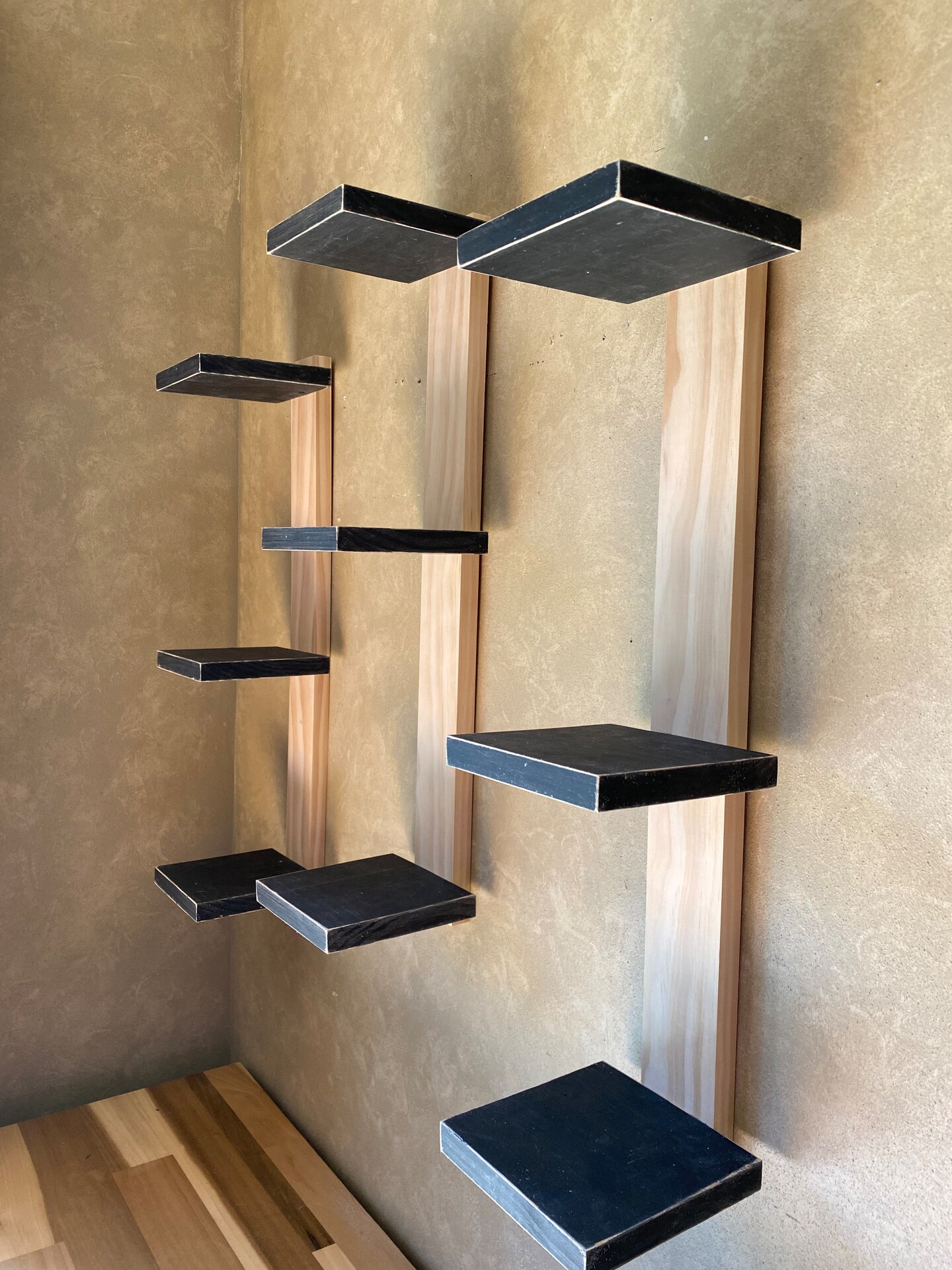 Ikea floating hotsell shelves for cats