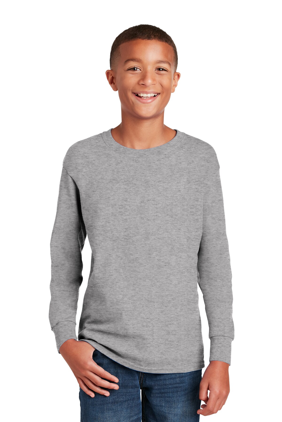 Gildan® Youth Heavy Cotton Long Sleeve T-Shirt