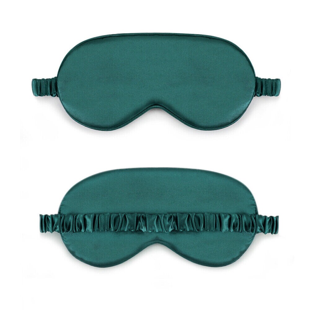 Kitcheniva Smooth Padded Double Sided Satin Travel Sleep Eye Mask Cover