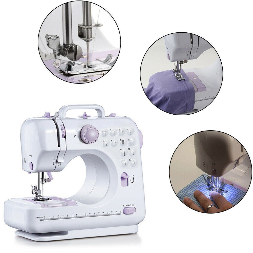 Portable Electric Sewing Machine for Crafting and Mending