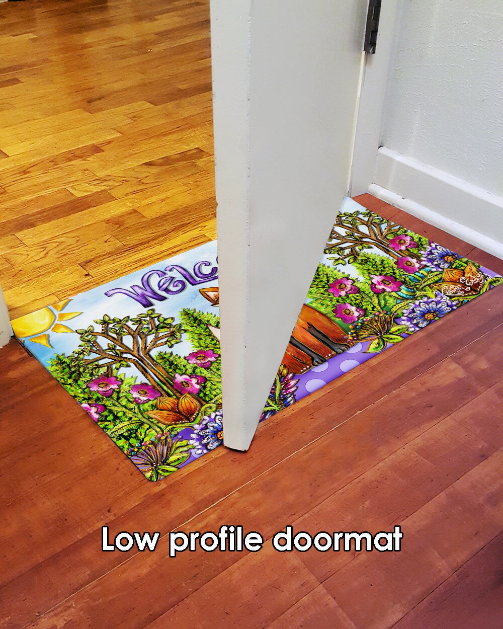 Welcome Fox Door Mat (18 x 30&#x22;)