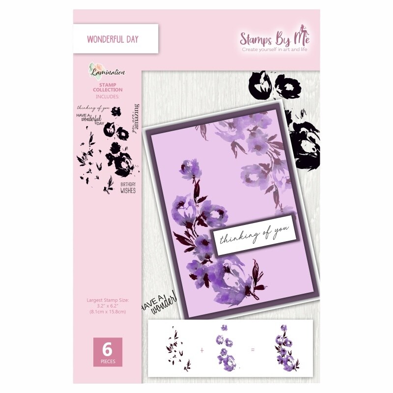 Stamps By Me Stamp Set 5&#x22;X7&#x22;-Wonderful Day