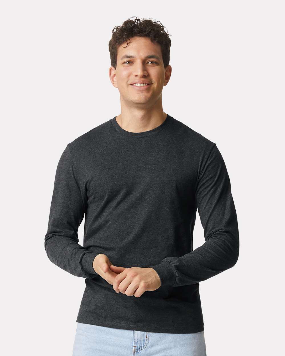 Gildan soft spun t shirt 2025 long sleeve