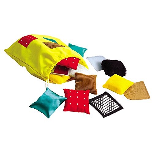 Educational Insights Sensory Squares Textured Beanbags Squares