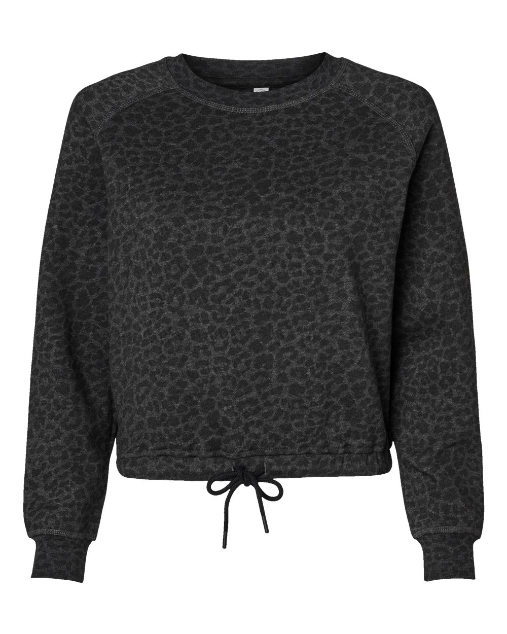 Z supply discount black leopard sweatshirt