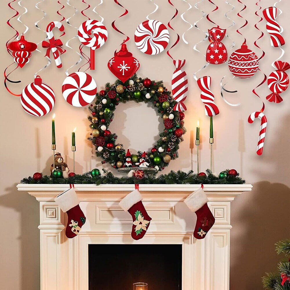 Decorative Hanging Candy Christmas Decor