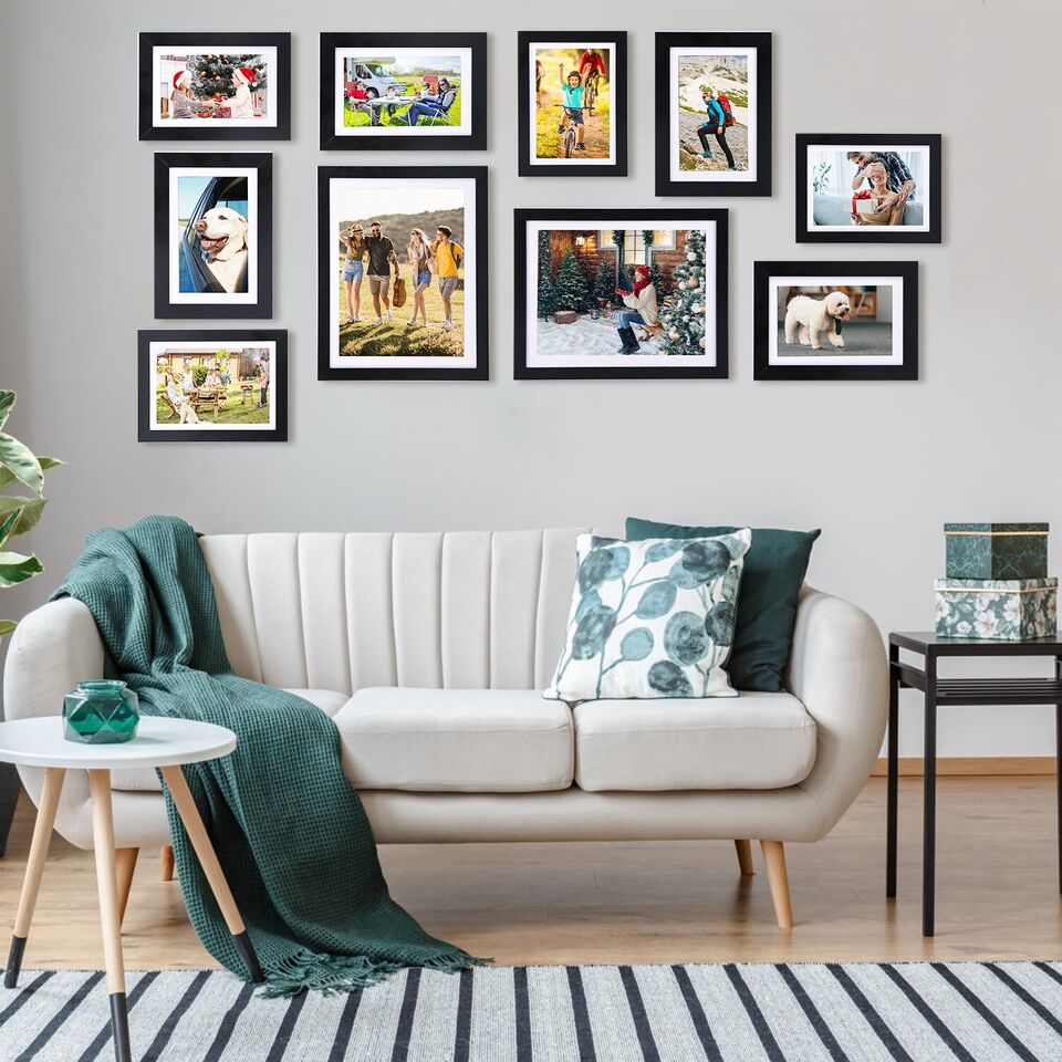 Picture Gallery Wall Frame Set Collage.